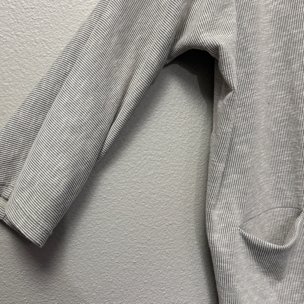 DONNI. Open Front Ribbed Cardigan - Picture 7 of 13